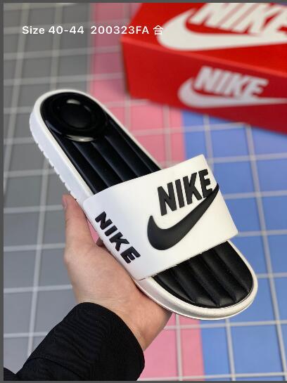 Nike Benassi JDI White Black Sandal